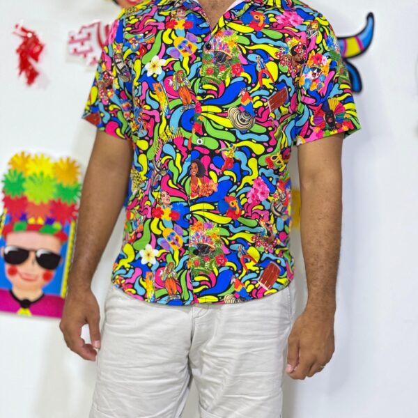Camisa Botón de Hombre